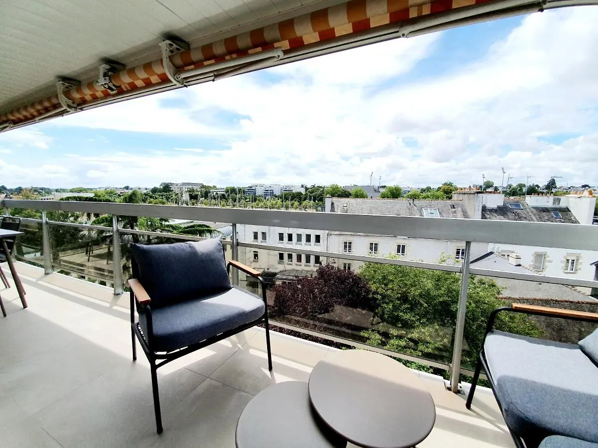 Apartamento Grand Appartement De Standing Avec Terrasse Vue Port Au Centre De Vannes França