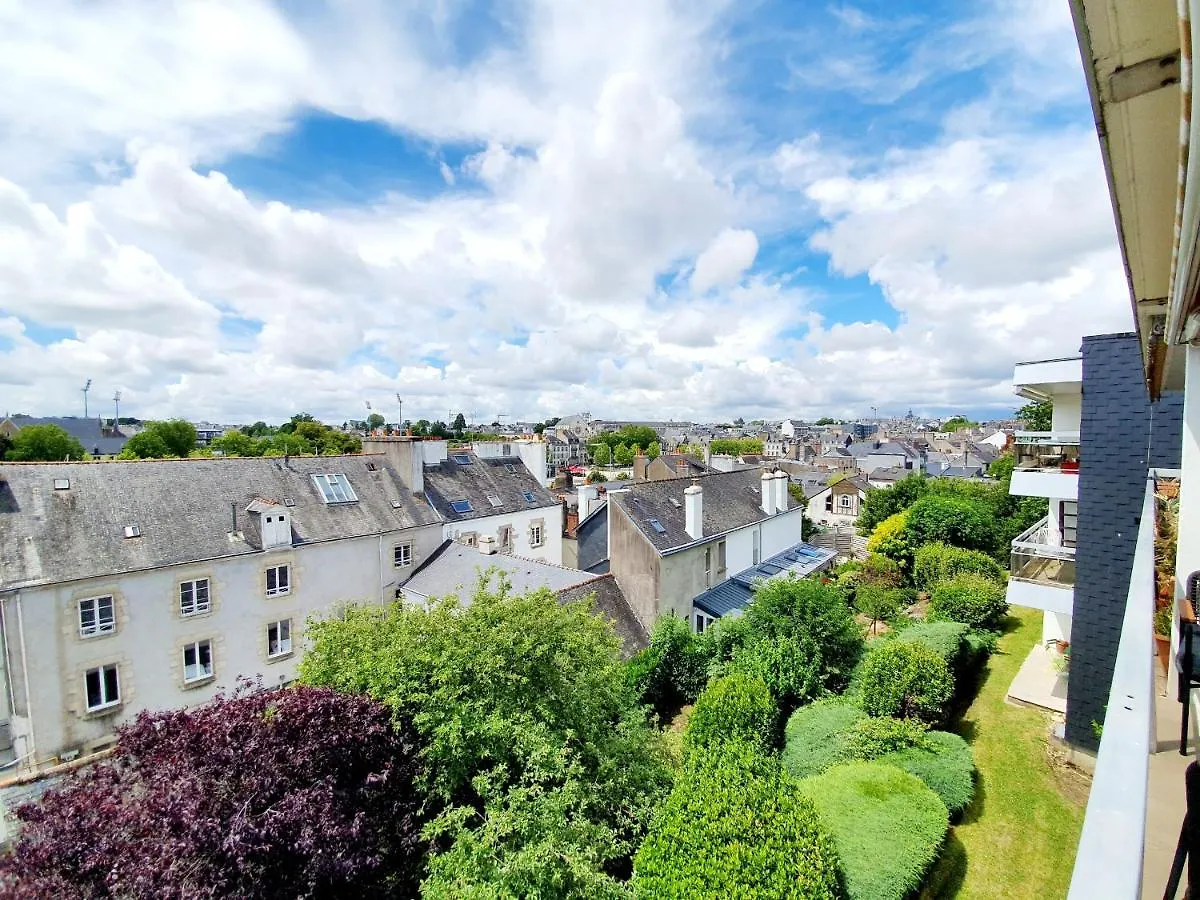 Grand Appartement De Standing Avec Terrasse Vue Port Au Centre De Vannes 0*,